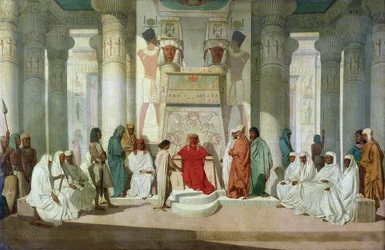 Joseph Explaining Pharaoh